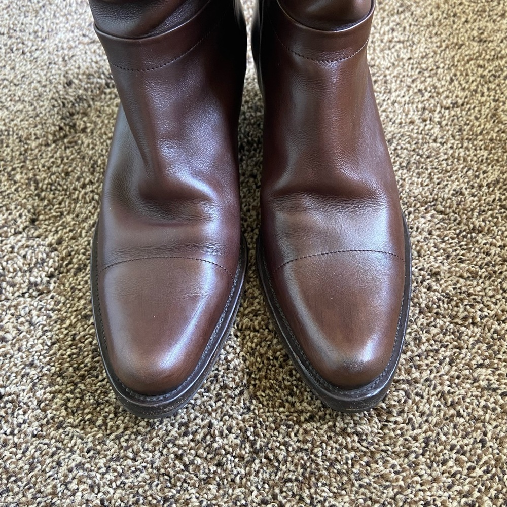 Prada Vintage Kitten Heel Boots 36.5 - Picture 3 of 11